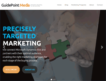 Tablet Screenshot of guidepointmedia.com